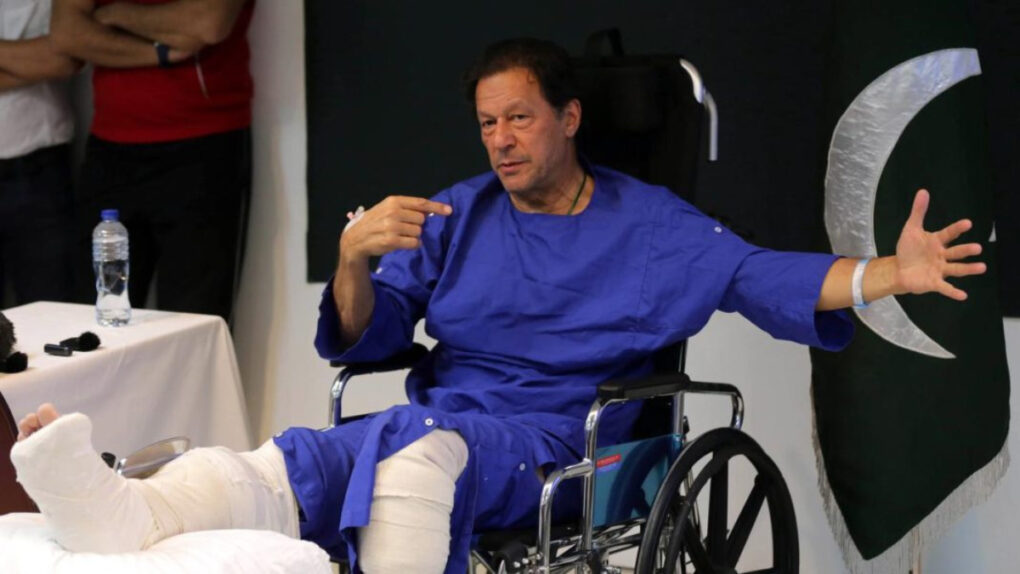 Chairman PTI Imran Khan Assasination Attemp.
