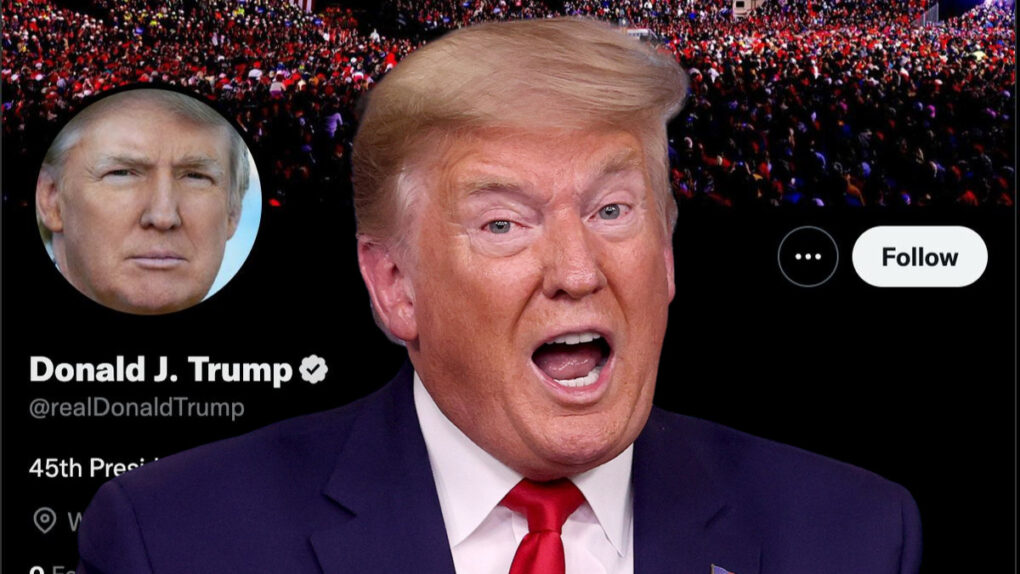 Trump Ki Twitter Per Wapsi Trump Twitter Account Reinstated