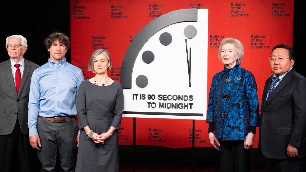 Doomsday Clock Announcement