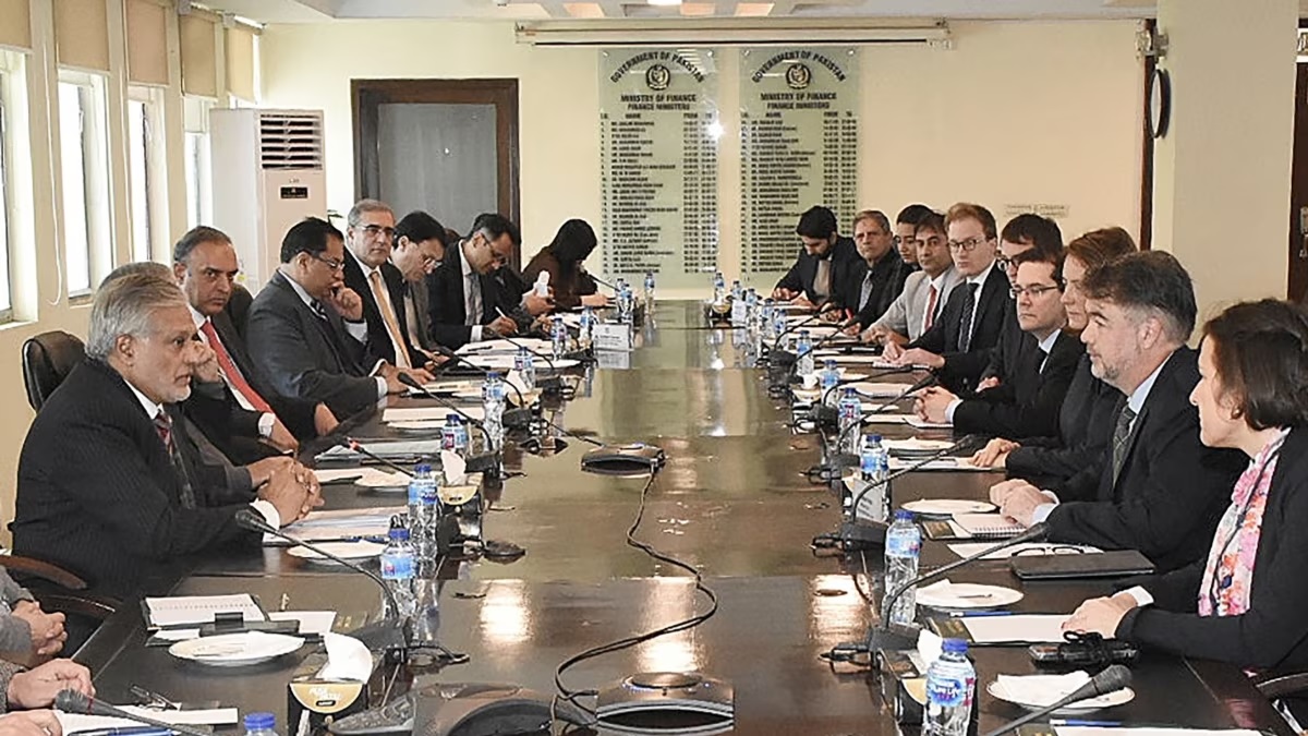 IMF And Pakistani Officials Meeting In Islamabad, Feb 2023